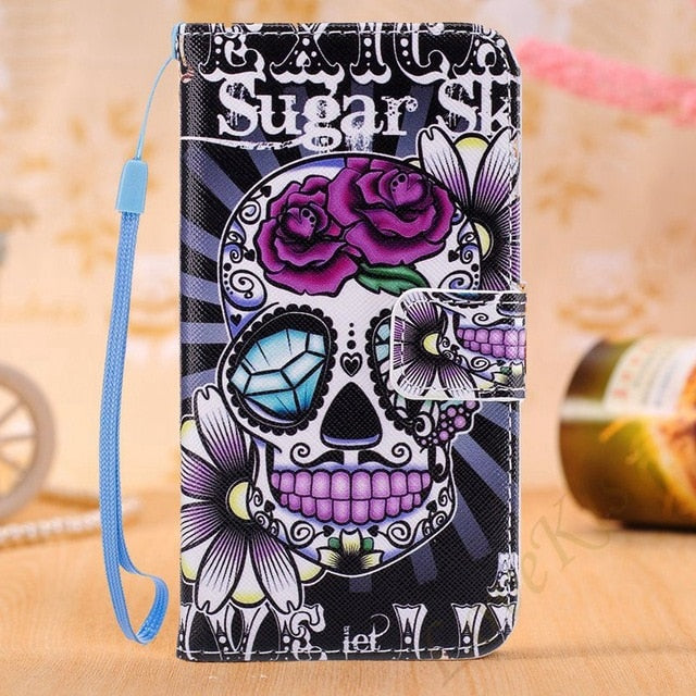 Leather Phone Case For Huawei P20 P10 P8 P9 Lite Mini