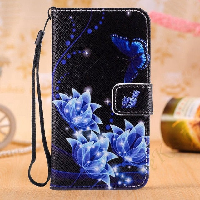 Leather Phone Case For Huawei P20 P10 P8 P9 Lite Mini