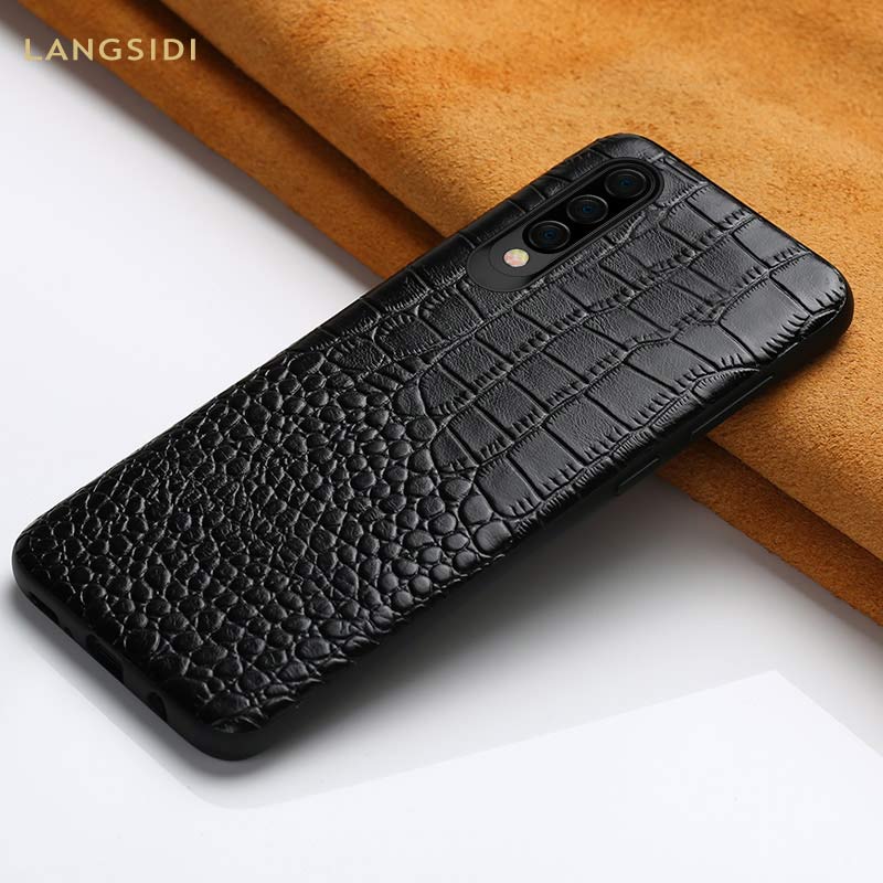 Genuine Leather mobile phone case for Samsung