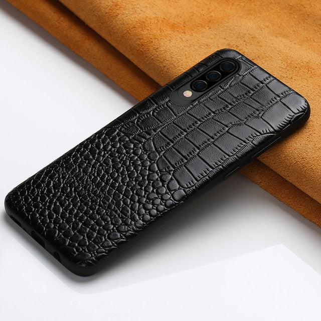 Genuine Leather mobile phone case for Samsung