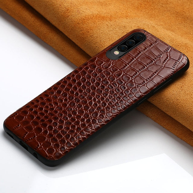 Genuine Leather mobile phone case for Samsung