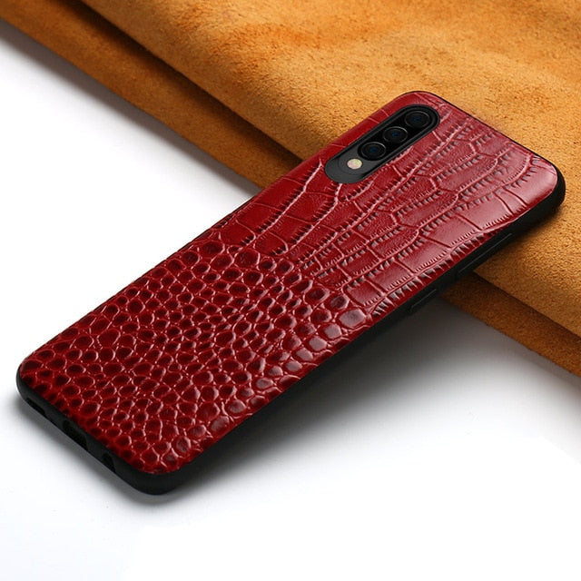 Genuine Leather mobile phone case for Samsung