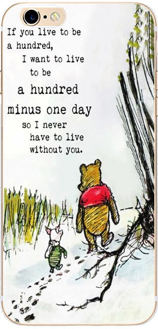 Winnie the Pooh cute bear phone case fashion cover
