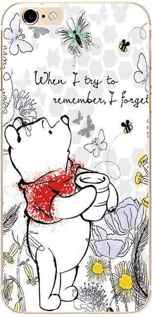 Winnie the Pooh cute bear phone case fashion cover
