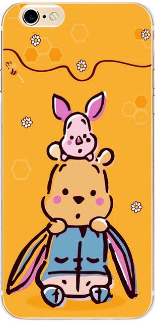 Winnie the Pooh cute bear phone case fashion cover