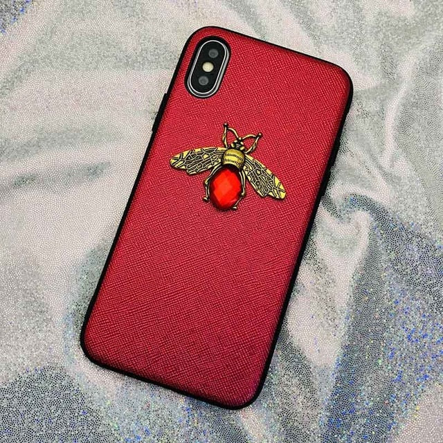 Diamond Bee Soft Case For iPhone  and sumsang