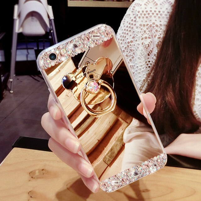 Crystal Phone Case For iPhone 11 Pro Max Diamond Luxury Cove