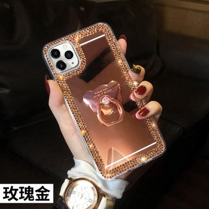 Crystal Phone Case For iPhone 11 Pro Max Diamond Luxury Cove