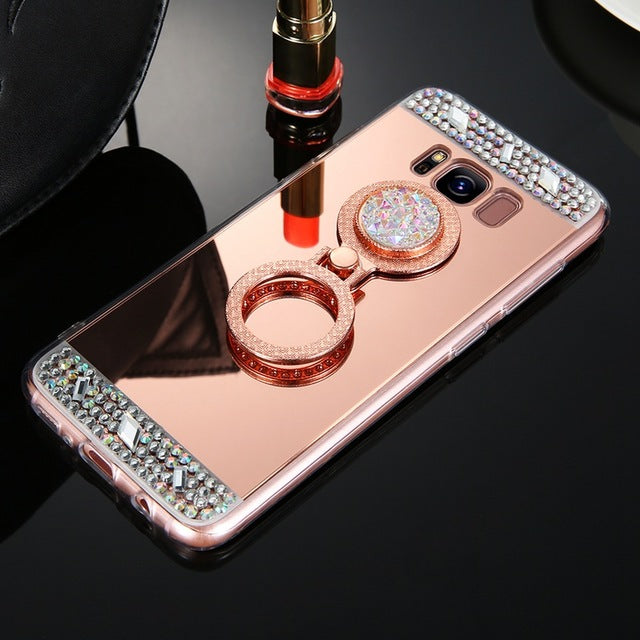 Crystal Phone Case For iPhone 11 Pro Max Diamond Luxury Cove