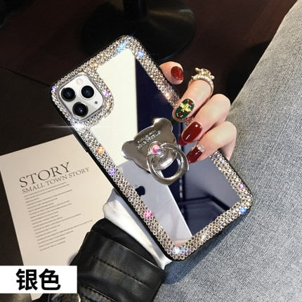 Crystal Phone Case For iPhone 11 Pro Max Diamond Luxury Cove