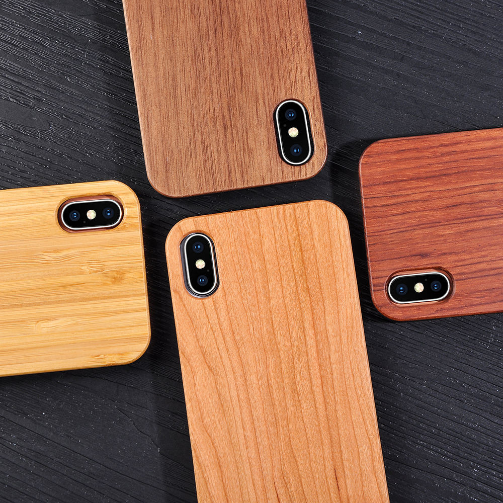 Real Wood Wooden Phone Case For iphone