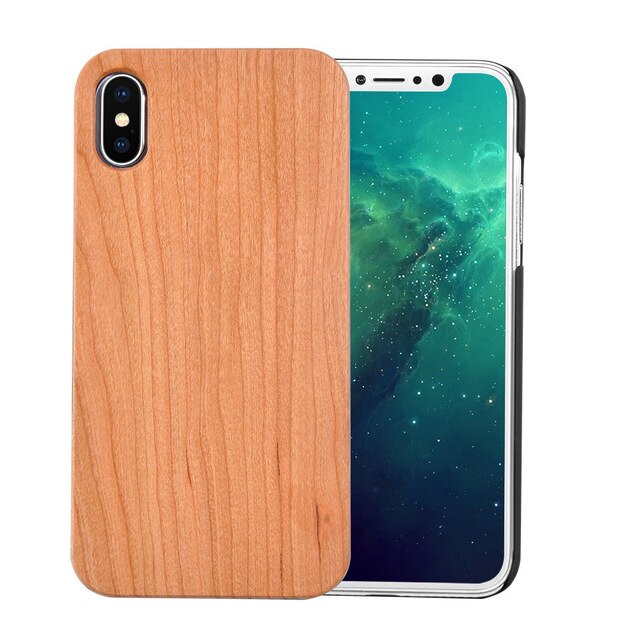 Real Wood Wooden Phone Case For iphone