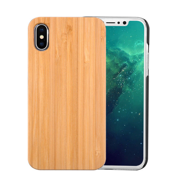 Real Wood Wooden Phone Case For iphone