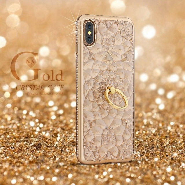 Luxury Phone Case For Huawei P30 Lite Pro Case Silicone Glitter Diamond