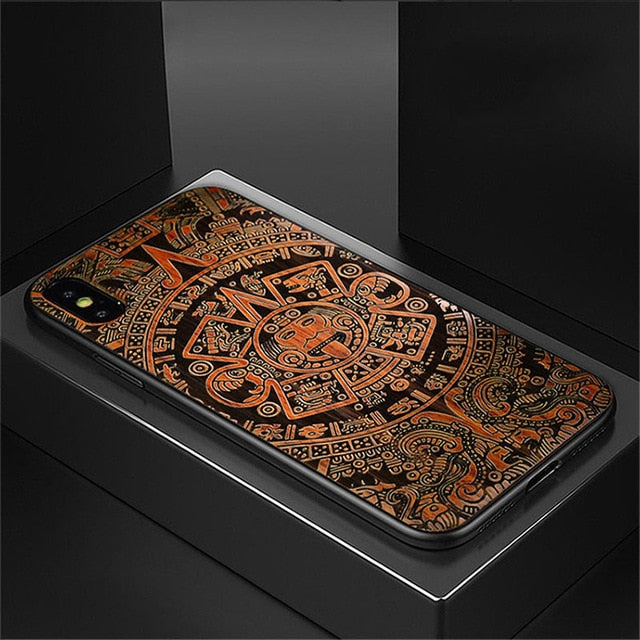 New For iPhone 11 Case Slim Wood Back Cover TPU Bumper Case