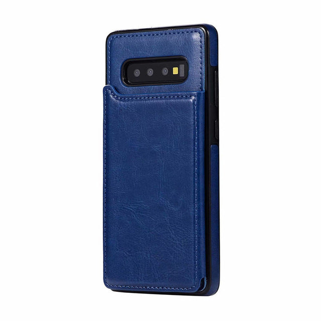 Wallet PU Leather Phone Case For Samsung Galaxy