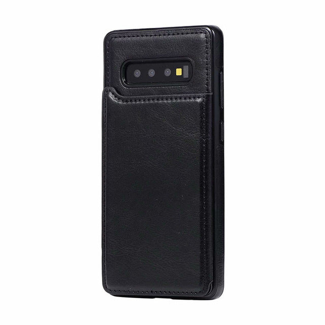 Wallet PU Leather Phone Case For Samsung Galaxy