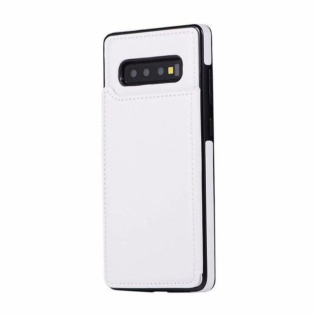 Wallet PU Leather Phone Case For Samsung Galaxy