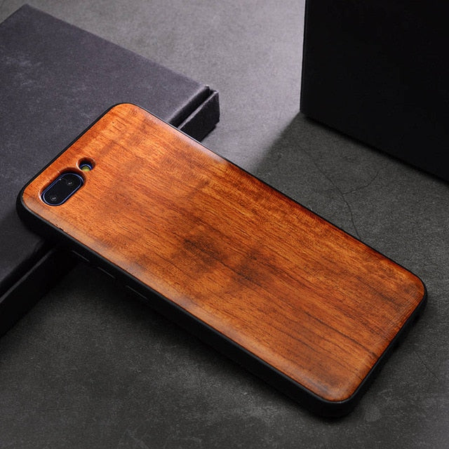 New Huawei Honor View 10 Case Slim Wood Back Cover