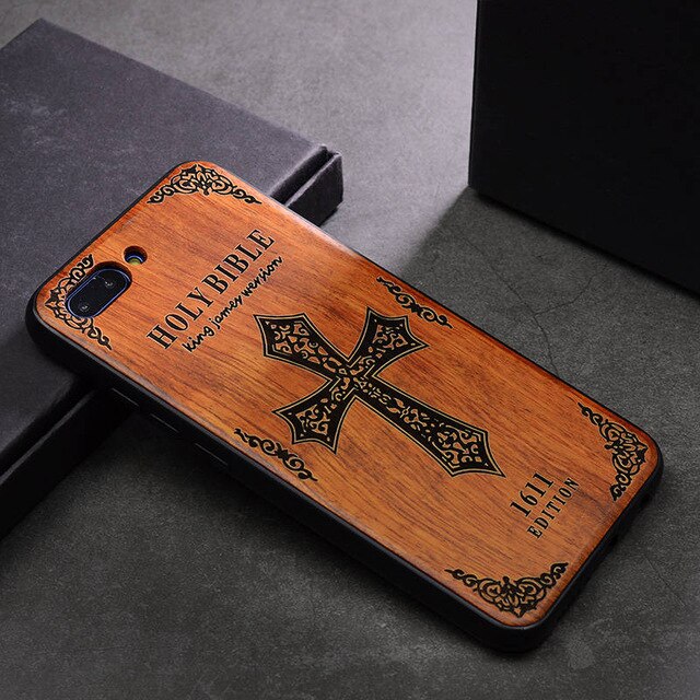 New Huawei Honor View 10 Case Slim Wood Back Cover