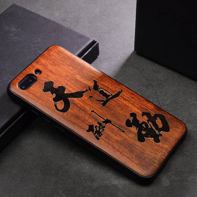 New Huawei Honor View 10 Case Slim Wood Back Cover