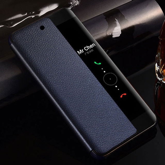 Flip Cover Leather Phone Case For Huawei P30 P40 Pro P20 Mate