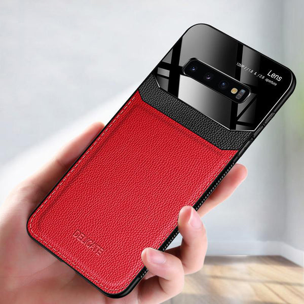 Shockproof Case for Samsung S20 Ultra S10+ Plus Note 10 Lite Leather