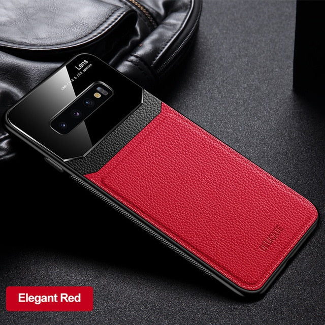 Shockproof Case for Samsung S20 Ultra S10+ Plus Note 10 Lite Leather