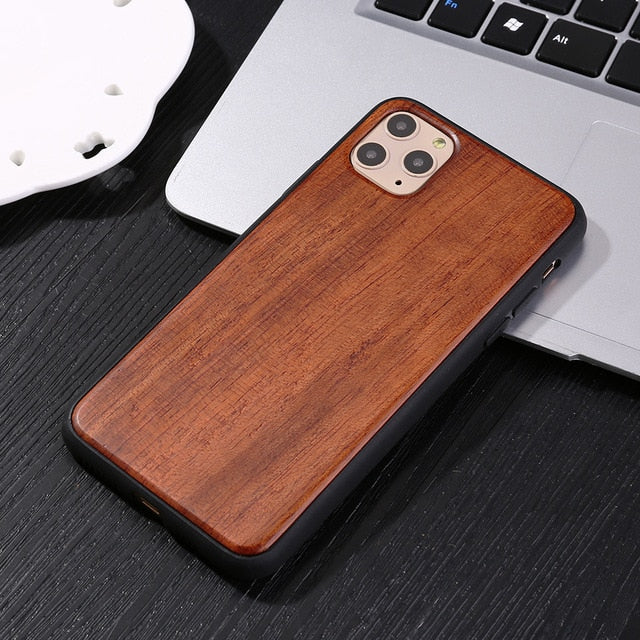 Real Natural Wood Case For iphone 11Pro MAX XR X XS Max 8 7 6 6s