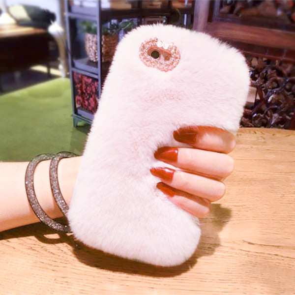 Cute Fur Fluffy Phone Case For iPhone SE2020 X Xr Xs 11 Pro Max