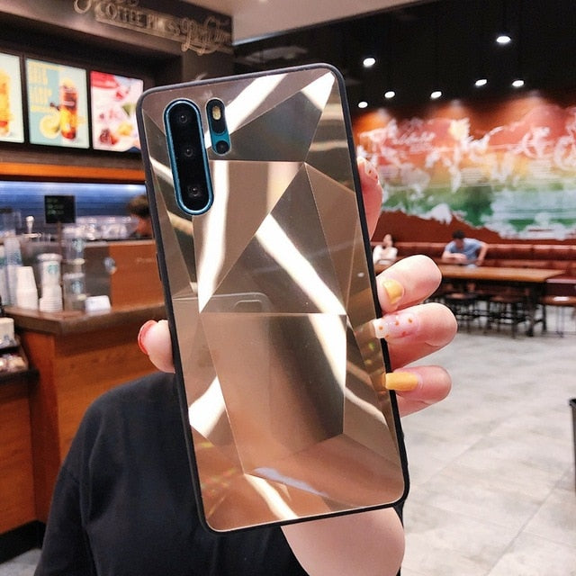 Rainbow Mirror Case for Samsung A70 A50 A10 A30 A20 Soft Covers