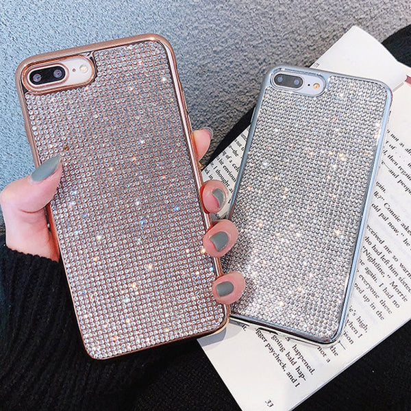 Bling Rhinestone Case For iphone 11 XS Max XR X Case For iphone 6s 6 8 7 plus