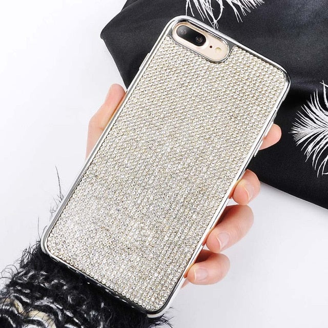 Bling Rhinestone Case For iphone 11 XS Max XR X Case For iphone 6s 6 8 7 plus