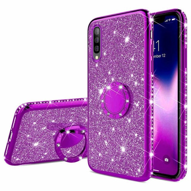 Case For Xiaomi 10 Pro Note 10 9T CC9 A1 A2 A3 Lite 8 9 SE Diamond