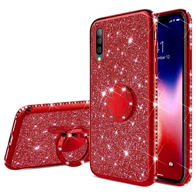Case For Xiaomi 10 Pro Note 10 9T CC9 A1 A2 A3 Lite 8 9 SE Diamond