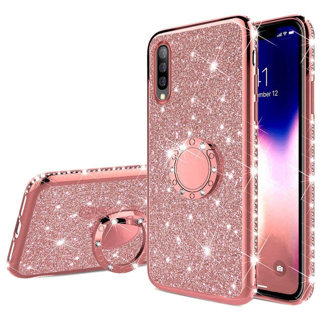 Case For Xiaomi 10 Pro Note 10 9T CC9 A1 A2 A3 Lite 8 9 SE Diamond