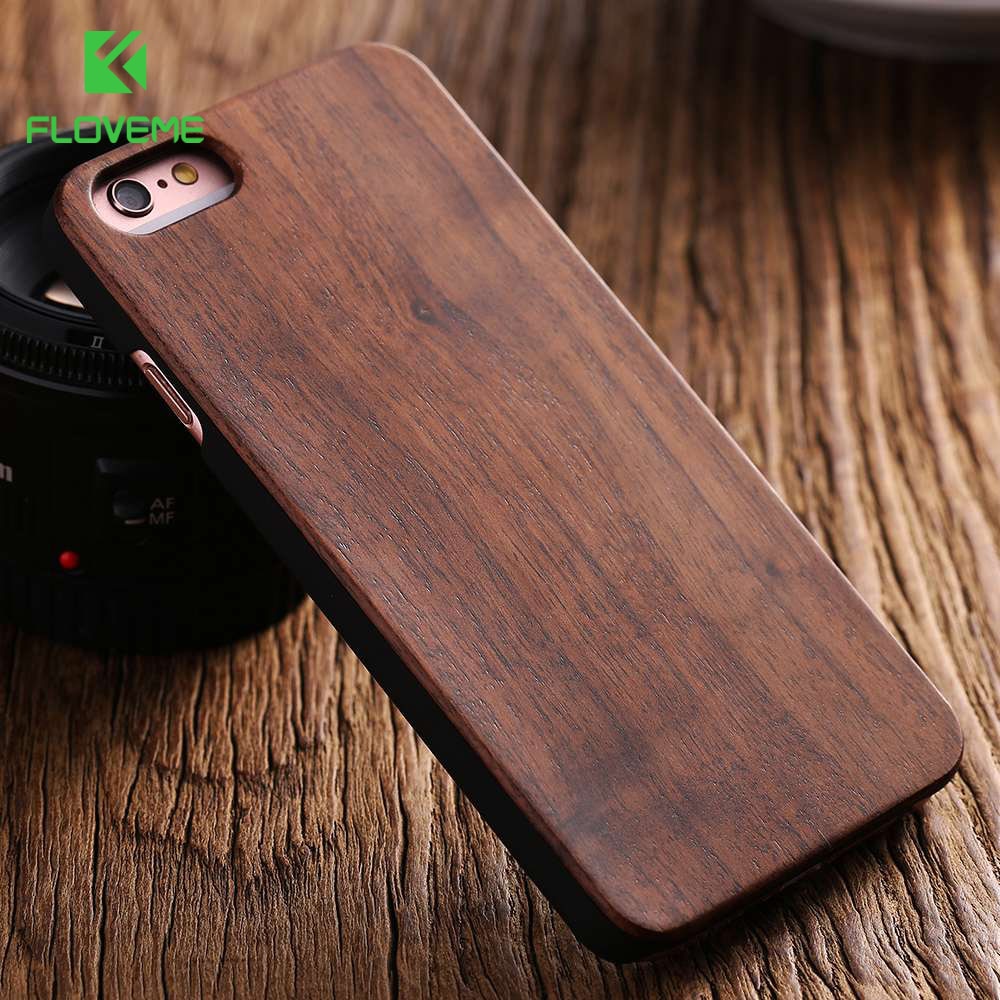 For iPhone 5s Case Retro Natural Bamboo Wood Case