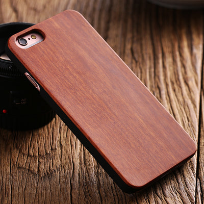 For iPhone 5s Case Retro Natural Bamboo Wood Case