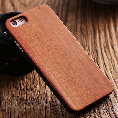 For iPhone 5s Case Retro Natural Bamboo Wood Case