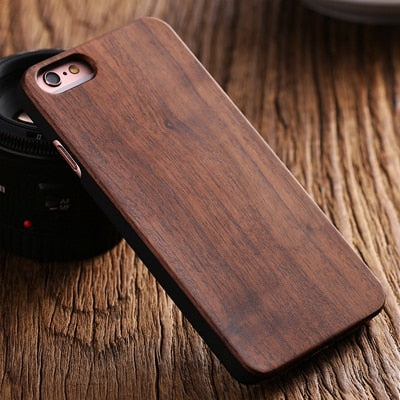 For iPhone 5s Case Retro Natural Bamboo Wood Case