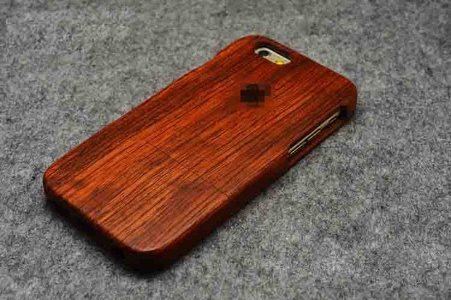 Wooden Phone Case 100% Handmade Natural Real Wood