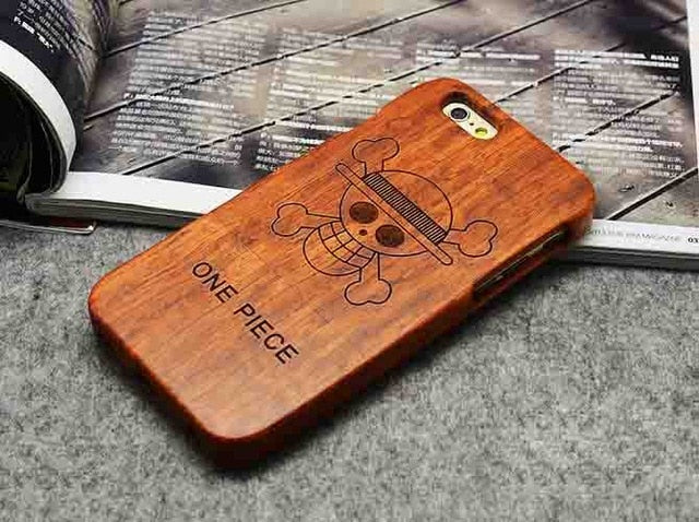 Wooden Phone Case 100% Handmade Natural Real Wood