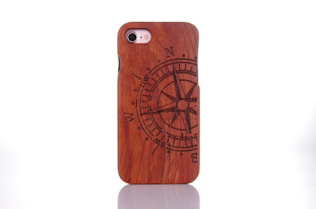 Wooden Phone Case 100% Handmade Natural Real Wood