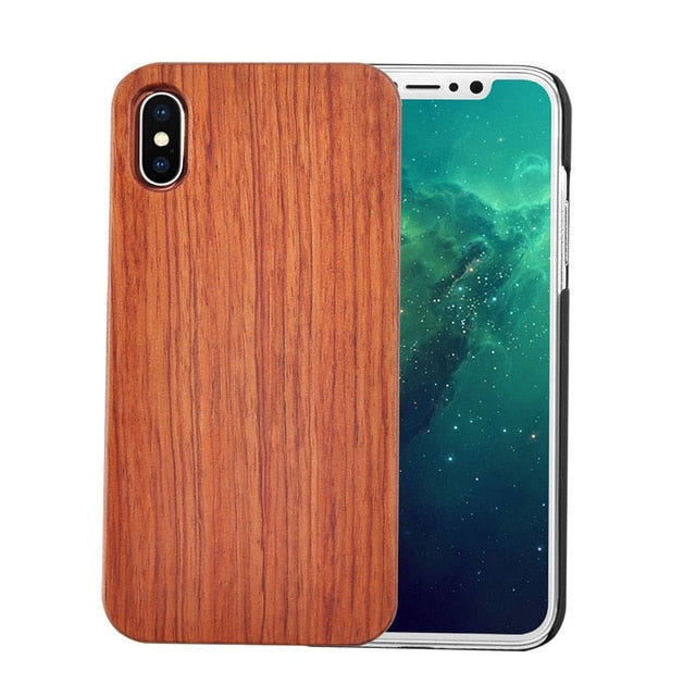 Natural Wooden Bamboo Protector Hard Case Cover