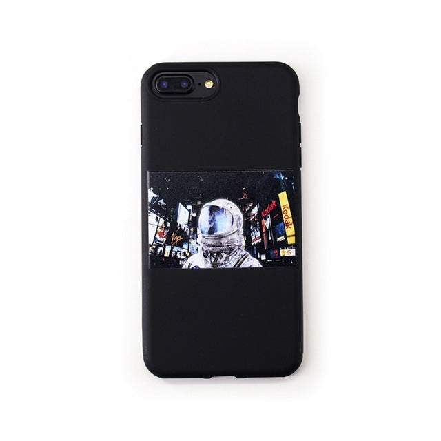 Candy Color Leaf Print Phone Case