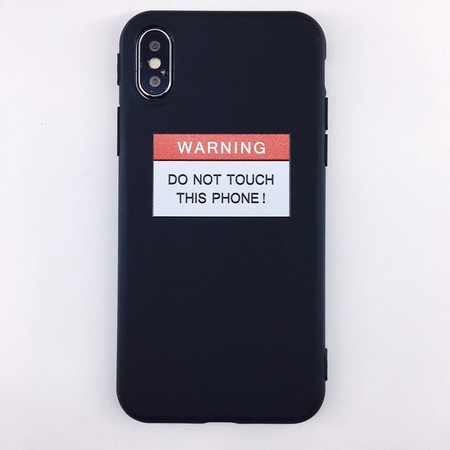 Candy Color Leaf Print Phone Case