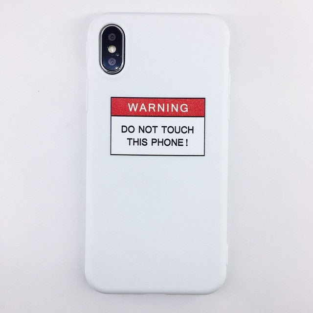 Candy Color Leaf Print Phone Case