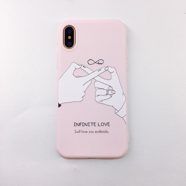 Candy Color Leaf Print Phone Case