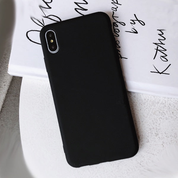 Solid Color Silicone Couples Cases