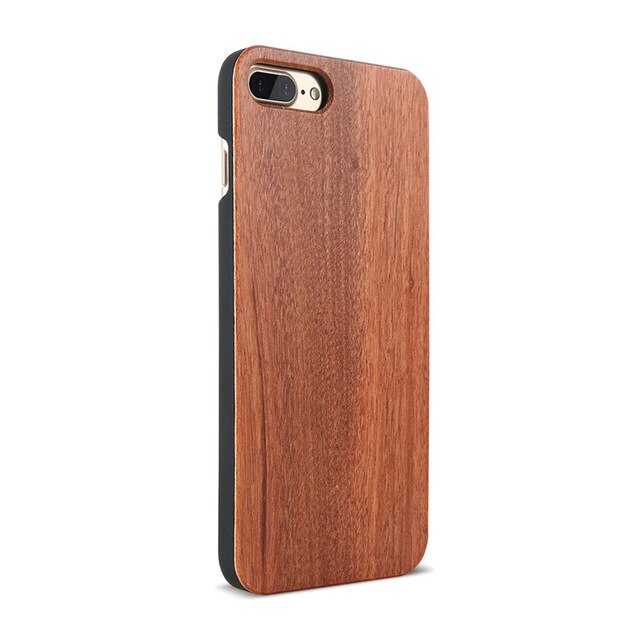 Natural Wood Bamboo Phone Cases For iPhone